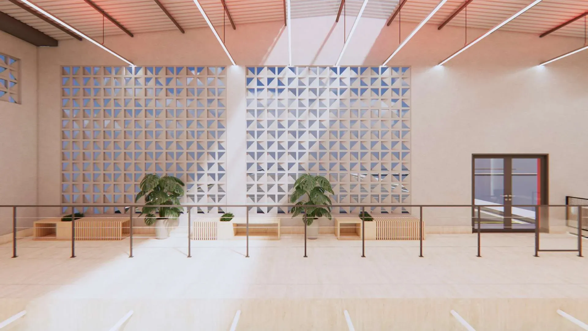 Piscina semiolimpica - raias